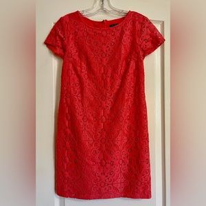Banana Republic Pink Lace Dress 0P